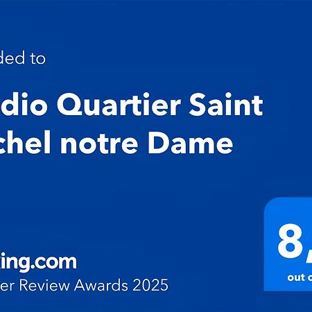 Studio Quartier Saint Michel Notre Dame Free Netflix Paris Extérieur photo