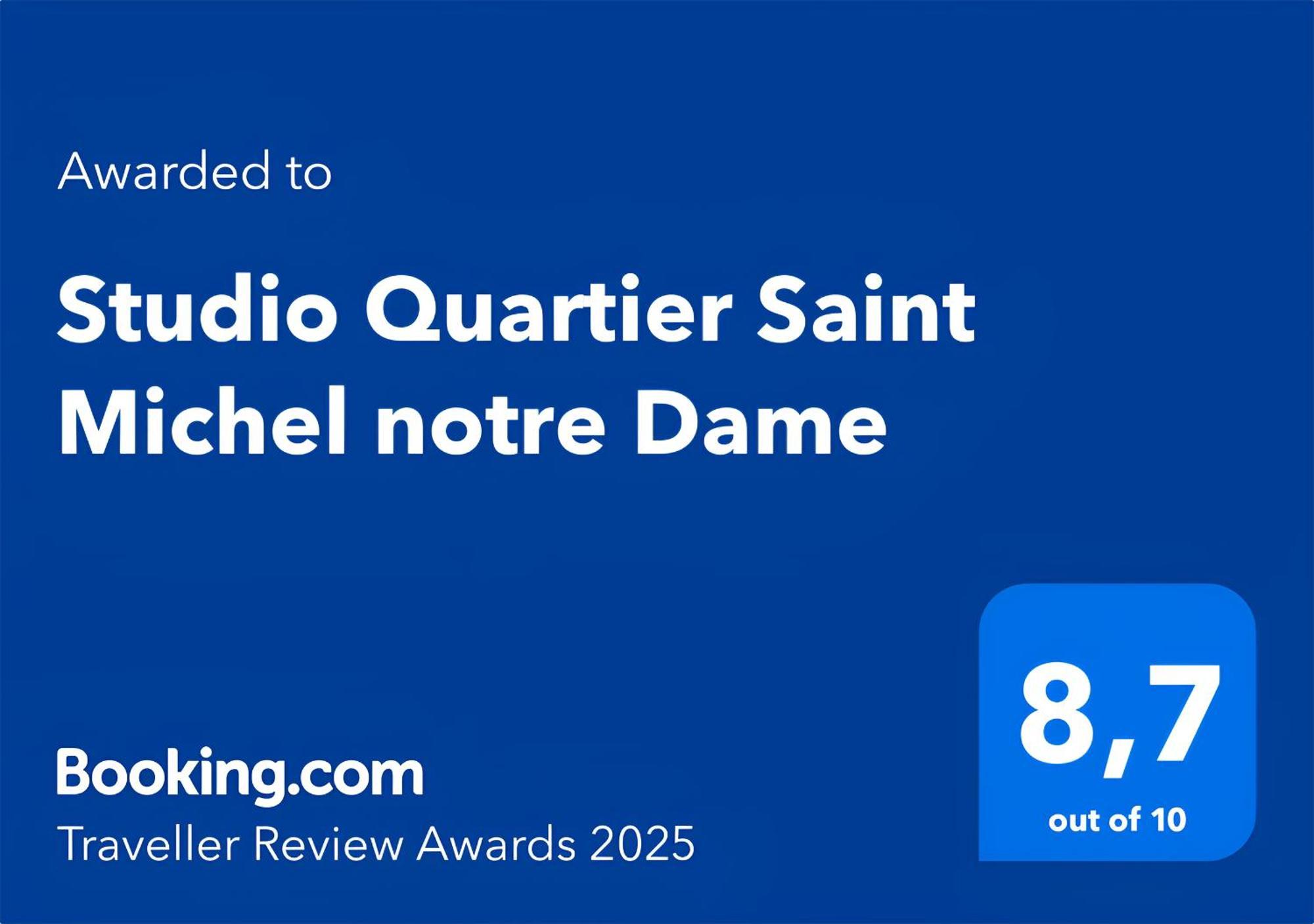 Studio Quartier Saint Michel Notre Dame Free Netflix Paris Extérieur photo