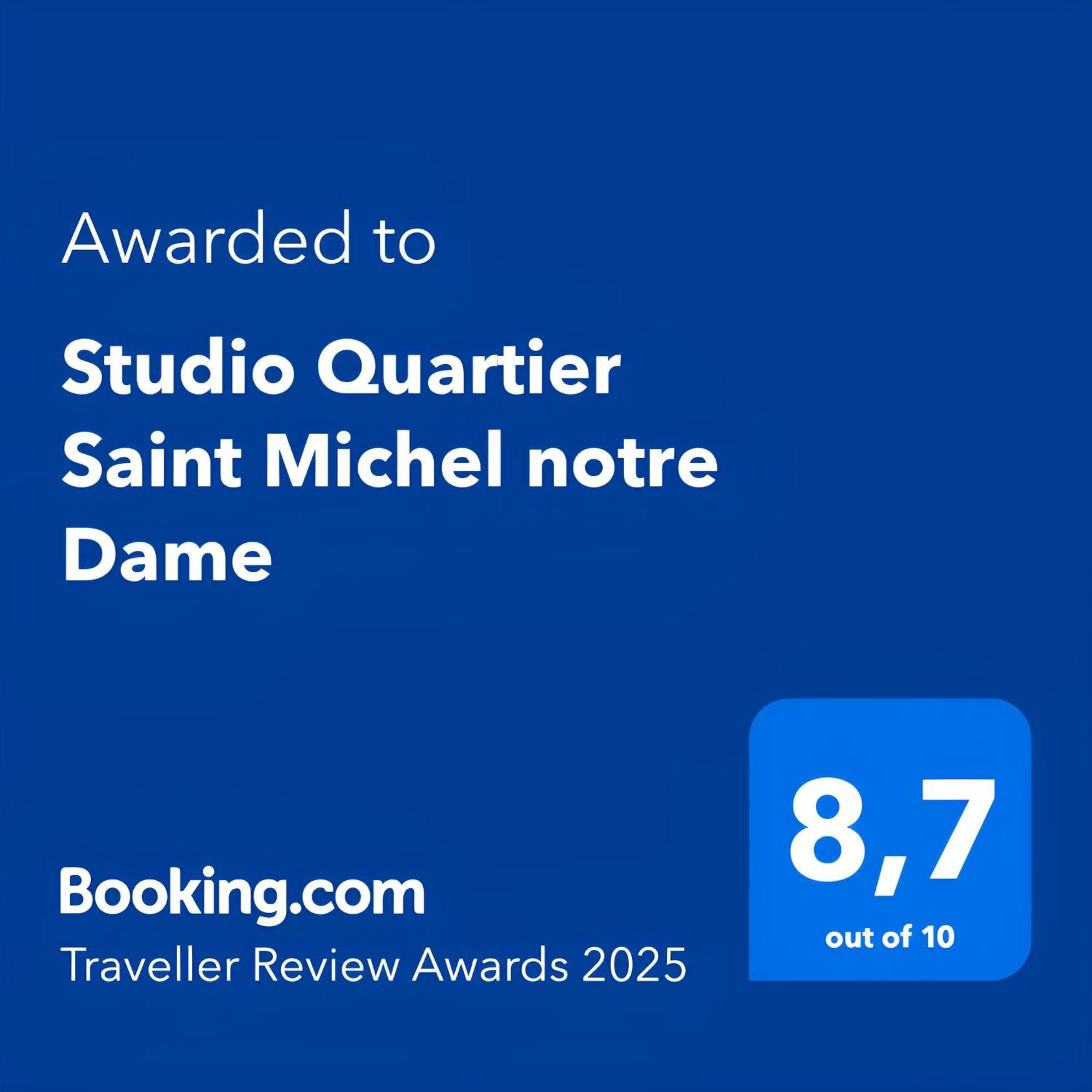 Studio Quartier Saint Michel Notre Dame Free Netflix Paris Extérieur photo